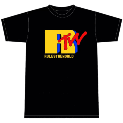 Corteiz RTV Black T-shirt VIP