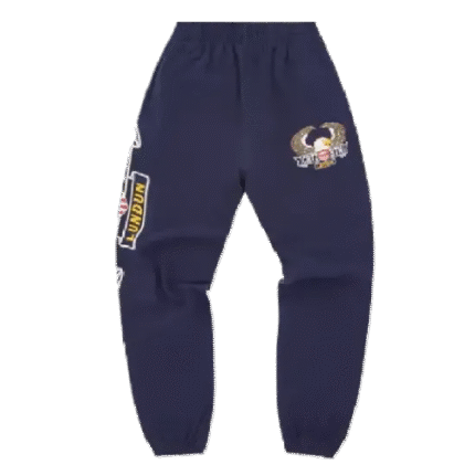 Corteiz Dipset Bottoms Sweatpant Navy Blue