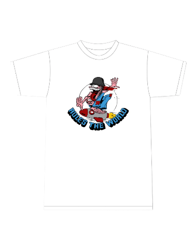 Corteiz Rocket and White T-shirt