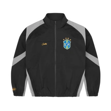 Corteiz Olympic Shuku Jacket Brasil Black/Grey