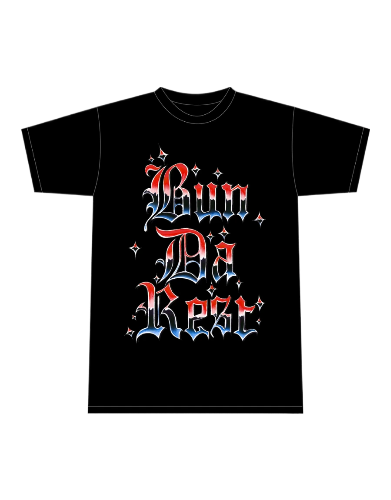 Corteiz Bun Da Rest Royale T-shirt Black