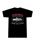 Corteiz 4Starz Alcatraz Black T-Shirt