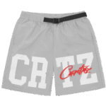 Corteiz CRTZ Nylon Shorts in Grey