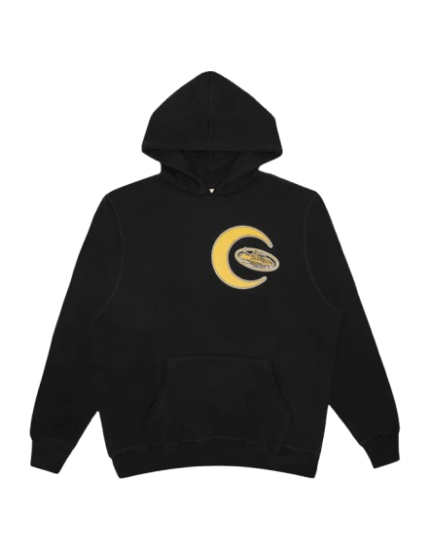Corteiz Crescent Hoodie Black