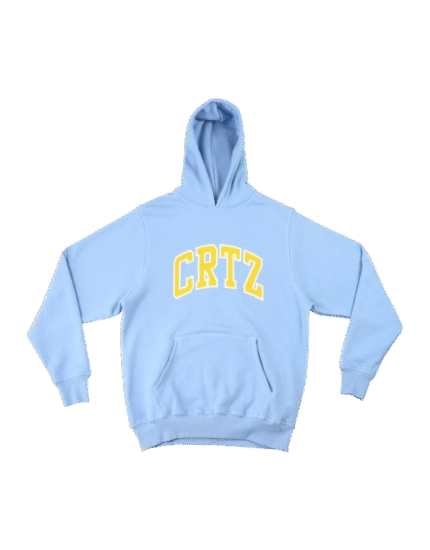Corteiz Dropout Hoodie Baby Blue