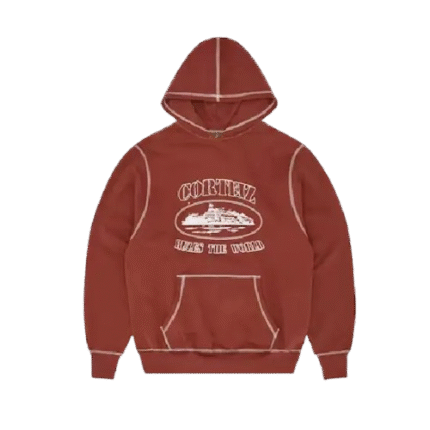 Corteiz Superior Hoodie Rust