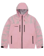 Corteiz Elite work Waterproof Shell Jacket Pink