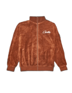 Corteiz All Starz VVS Velvet jacket Brown