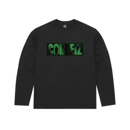 SHADOW MAN LONGSLEEVE TEE BLACK