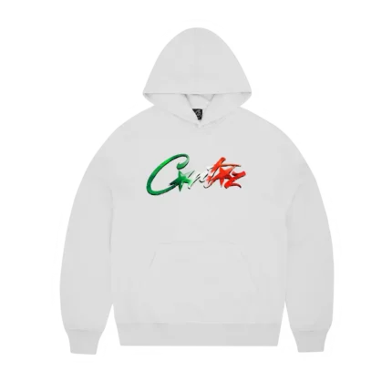 Corteiz Allstarz Italia Hoodie WHITE