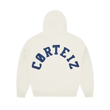 Corteiz Colly Arch Zip Hoodie Light Heather Gray