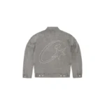 Corteiz Denim Alcatraz Jacket Grey