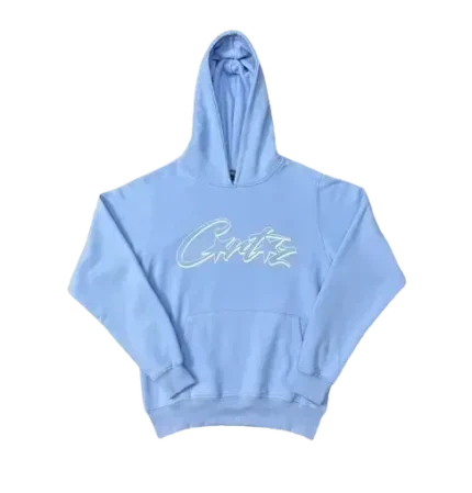 Corteiz Dropout Hoodie Sky Blue