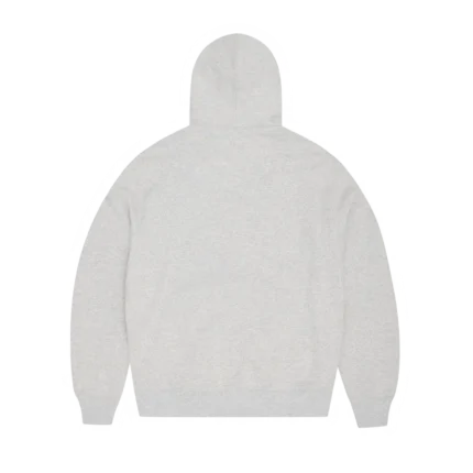 Corteiz Lion Boxy Zip Up Hoodie LIGHT HEATHER