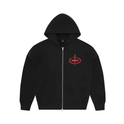 Corteiz x Slaughter Gang 21 Savage Zip Up Hoodie