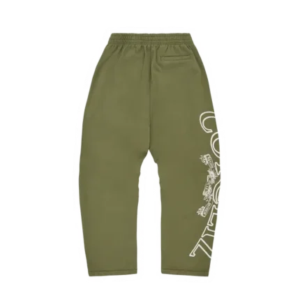 Corteiz Cargos Superior Royale Open Hem Pant Olive