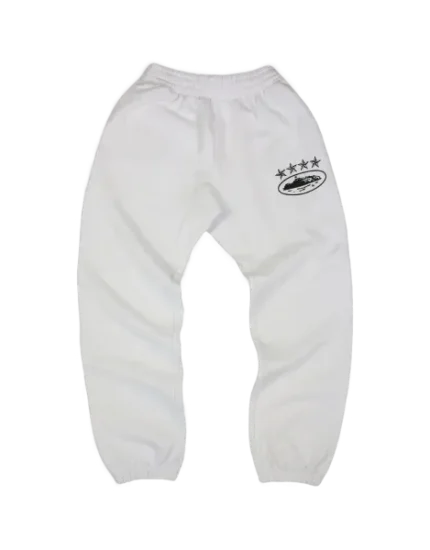 Corteiz 4Starz Alcatraz Sweatpants White