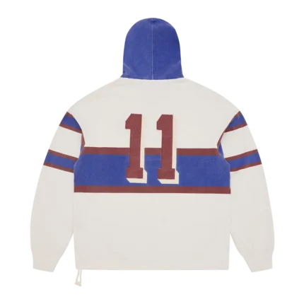 Corteiz Winger Hooded Rugby Off White