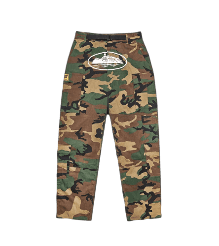 Corteiz Guerillaz Cargos Woodland Camo
