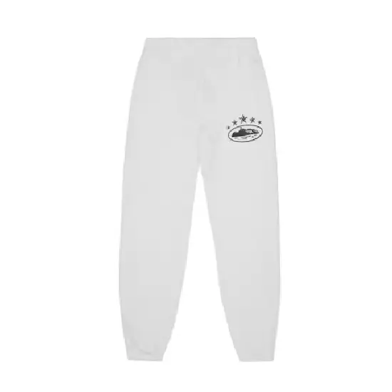 Corteiz 5 Starz Sweatpants white