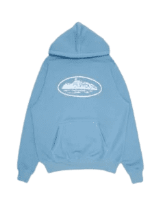 Corteiz Alcatraz Hoodie Blue