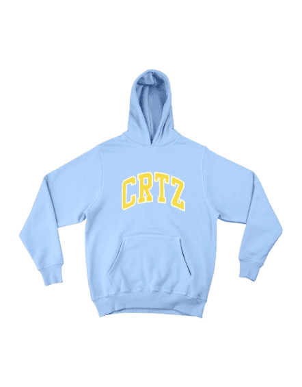 Corteiz Dropout Hoodie Baby Blue