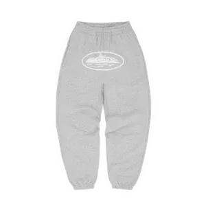 Corteiz Cargos Alcatraz Sweatpant Heather Grey